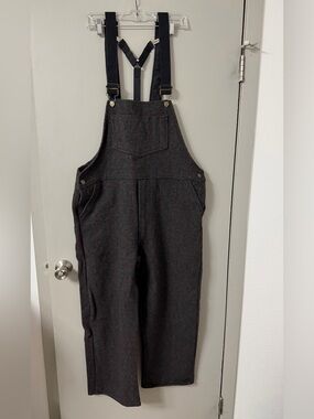 Codet Pure Wool Bib Overalls Made In Canada Size L